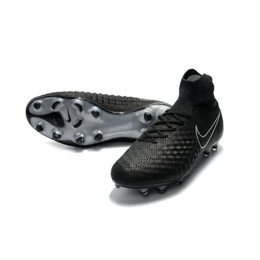 Nike Magista Obra 2 Elite DF FG Heren - Zwart Zilver_6.jpg